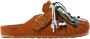 Scarosso Flat Sandals Brown Heren - Thumbnail 1