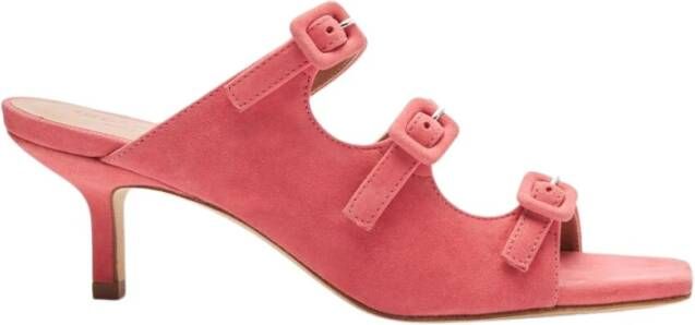 Scarosso Flat Sandals Pink Dames