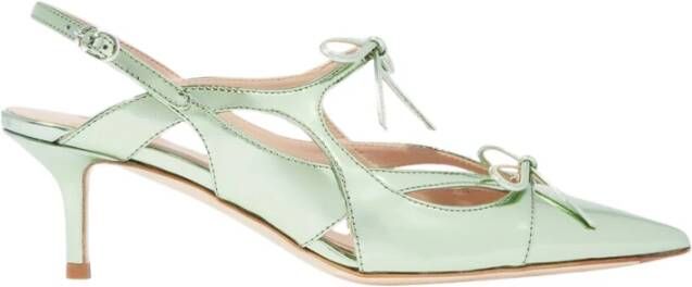 Scarosso Golvende Slingback Pumps Green Dames