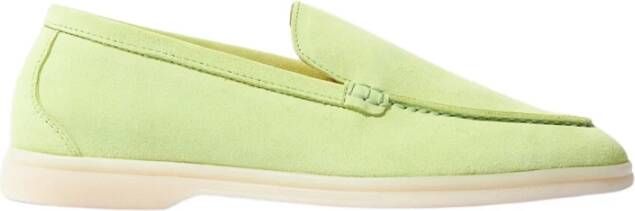 Scarosso Groene Matcha Suède Loafer Green Dames