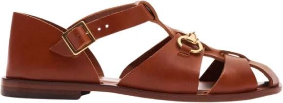 Scarosso Helene Cognac Sandal Brown Dames