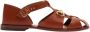 Scarosso Helene Cognac Sandal Brown Dames - Thumbnail 1