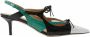 Scarosso Croco-Printed Slingback Hakken Muiltjes Multicolor Dames - Thumbnail 1