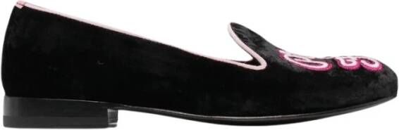 Scarosso Lady Nolita Zwart Fluweel Black Dames