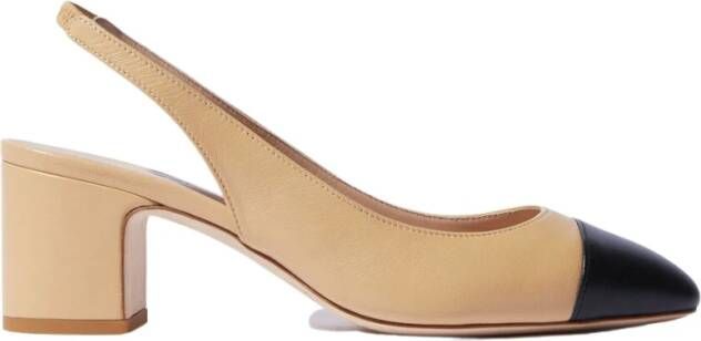 Scarosso Miranda Nude Slingback Pumps Beige Dames