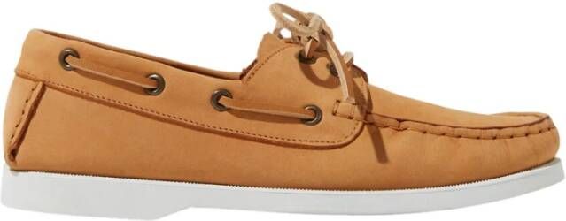 Scarosso Oprah Loafers Handgemaakte Italiaanse bootschoenen Brown Dames