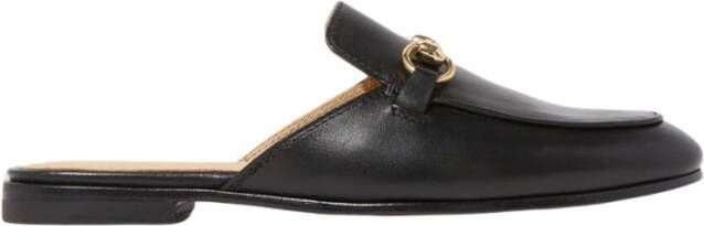 Scarosso Serena Zwarte Horsebit Mule Black Dames