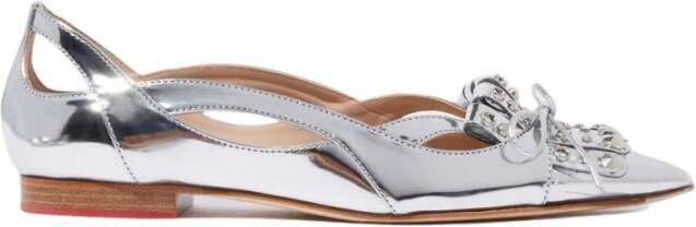 Scarosso Spicy Ballet Moon Ballerinas Gray Dames