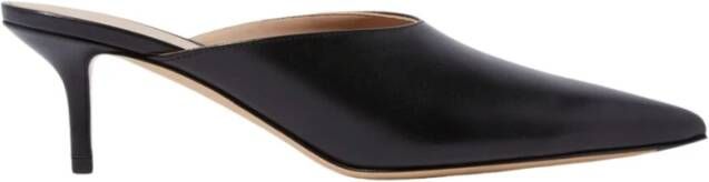 Scarosso Stijlvolle Slip-On Hak Muiltje Black Dames