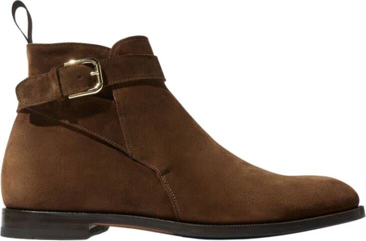 Scarosso Taylor Laarzen Jodhpur Tobacco Bruin Heren