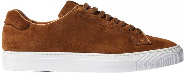 Scarosso Ugo Suède Leren Sneakers Brown Heren