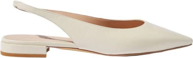 Scarosso Viviana Slingback Ballet Flats Beige Dames