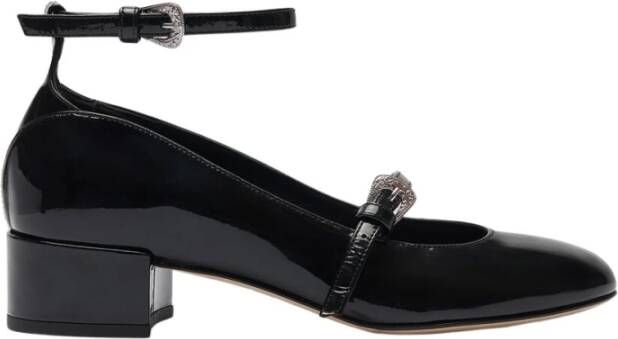 Scarosso Zwarte Patent Mary Jane Schoenen Black Dames