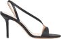 Scarosso Zwarte Satijnen Stiletto Sandalen Black Dames - Thumbnail 1