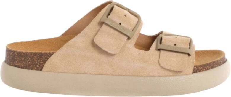 Scholl Beige Sandalen voor de Zomer Beige Dames