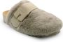 Scholl ALASKA 3.0 Synthetic fur GR Womens Taupe FALSO Clogs Taupe - Thumbnail 2