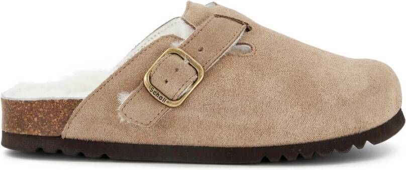 Scholl Donker Beige FAE Nieuwe Schoenen Beige Dames