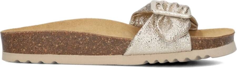 Scholl Gouden outdoor slipper Lucyle Yellow Dames