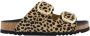 Scholl Leopard Slipper Noelle Stijlvol Comfort Beige Dames - Thumbnail 1