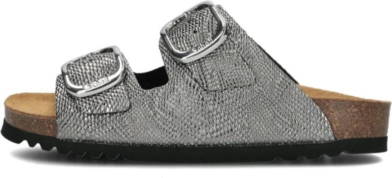 Scholl Noelle Dames Slippers Goud Suède Gray Dames