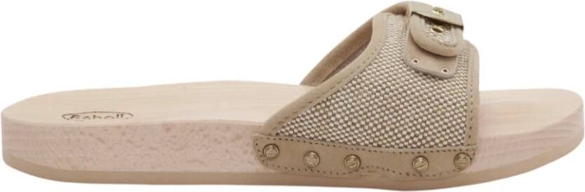 Scholl Pescura Flat Flex Beige Dames