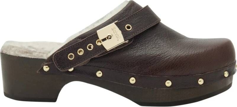 Scholl Schoenen Brown Dames