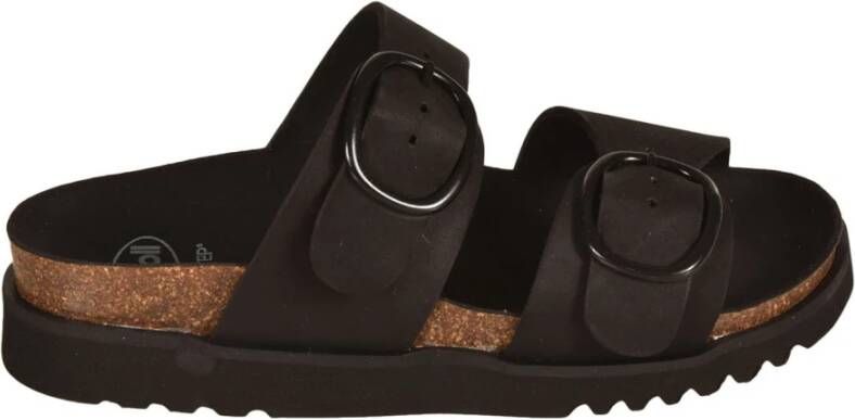 Scholl Sliders Zwart Dames