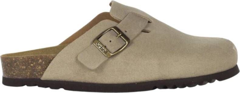 Scholl Stijlvolle Sandaal Sabot Fae Beige Dames