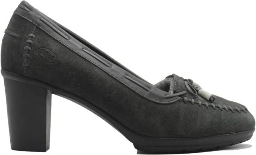 Scholl Suede Sneakers Black Dames