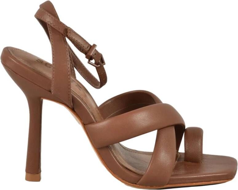 Schutz Leren Schoenen Brown Dames