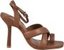 Schutz Leren Schoenen Brown Dames - Thumbnail 1