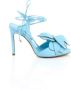 Schutz Bloemen Vetersluiting Hoge Hak Sandalen Blue Dames - Thumbnail 1