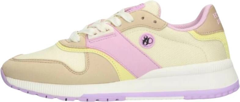 Scotch & Soda Beige Lila Sneakers Vivi Multicolor Dames