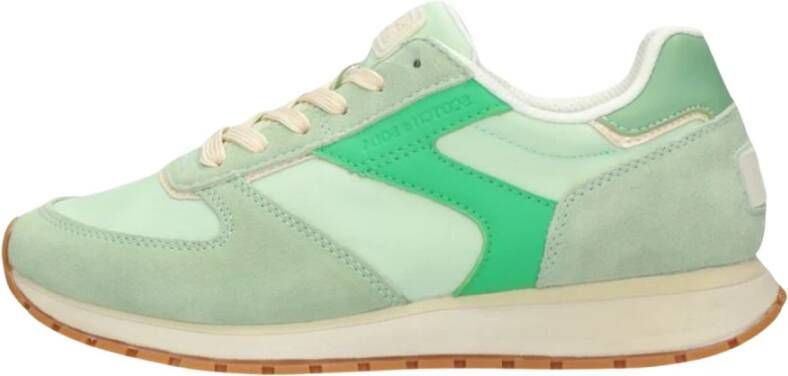 Scotch & Soda Groene Grafische Lage Sneakers Inez Green Dames