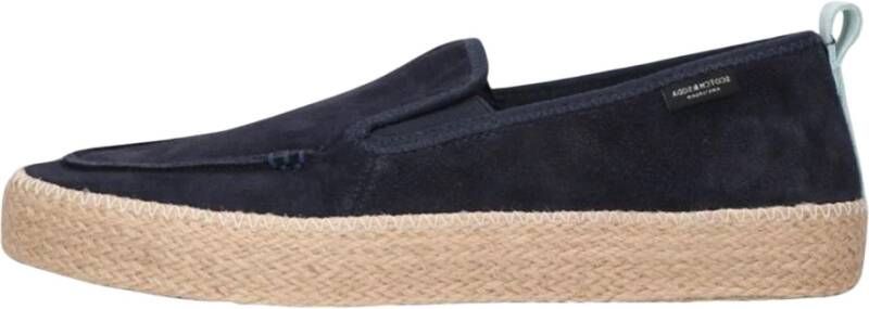 Scotch & Soda Heren Loafers Izomi Slip On Blue Heren