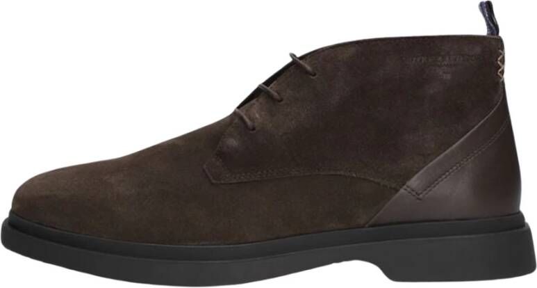 Scotch & Soda Heren Suède Veterboots Gallivant Brown Heren