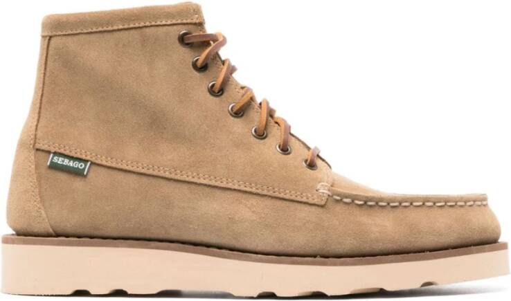 Sebago Stijlvolle Schoenen voor Mannen en Vrouwen Beige Heren