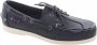 Sebago Blauwe Marine Loafers Crazy Stijl Blue Heren - Thumbnail 2