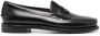 Sebago Bordeauxrode Leren Loafers Slip-On Design Black Dames - Thumbnail 1