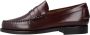 Sebago Bordeauxrode Leren Loafers voor Mannen Red Heren - Thumbnail 4