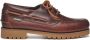 Sebago Handgemaakte Camelkleurige Leren Bootschoenen Brown Heren - Thumbnail 1