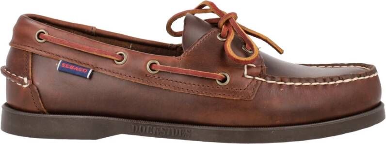 Sebago Bruine Gum Loafer Schoenen Brown Heren