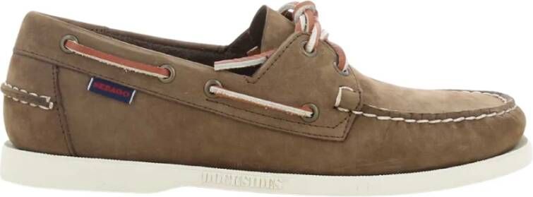 Sebago Bruine Herenschoenen 7000Gao Brown Heren