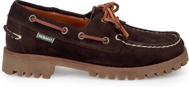 Sebago Bruine Ranger Loafers voor Vrouwen Brown Dames