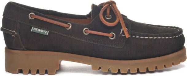 Sebago Bruine Ranger Loafers voor Vrouwen Brown Dames