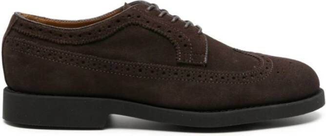 Sebago Canton Suede Brogue Schoenen Brown Heren