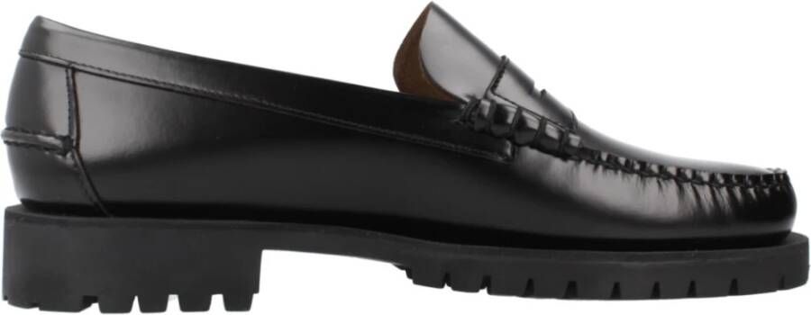 Sebago Casual Mocassin Loafers Black Heren