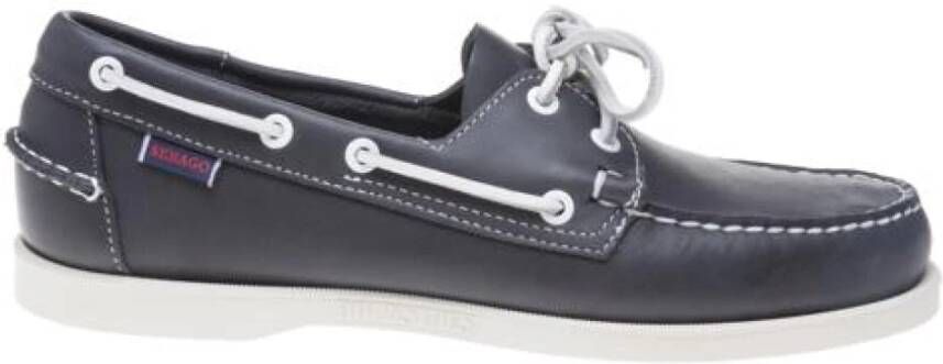 Sebago Dockside Portland schoenen Blue Heren