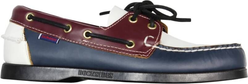 Sebago Docksides Portland Soft MOC -schoenen Blue Heren