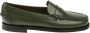 Sebago Groene Leren Mocassin met Stiksels Green Dames - Thumbnail 1